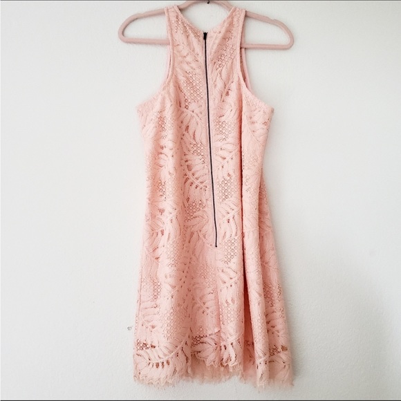 Revolve Lovers + Friends Caspian
Sleeveless Lace Dress Pink Medium - Picture 3 of 9